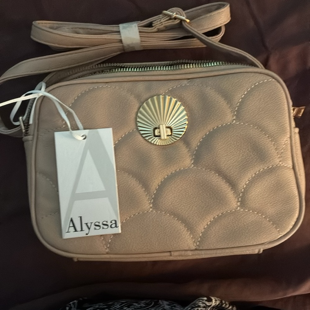 Tan Vegan Leather Bag